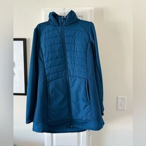 Misses Tek Gear Mixed Media Long Jacket